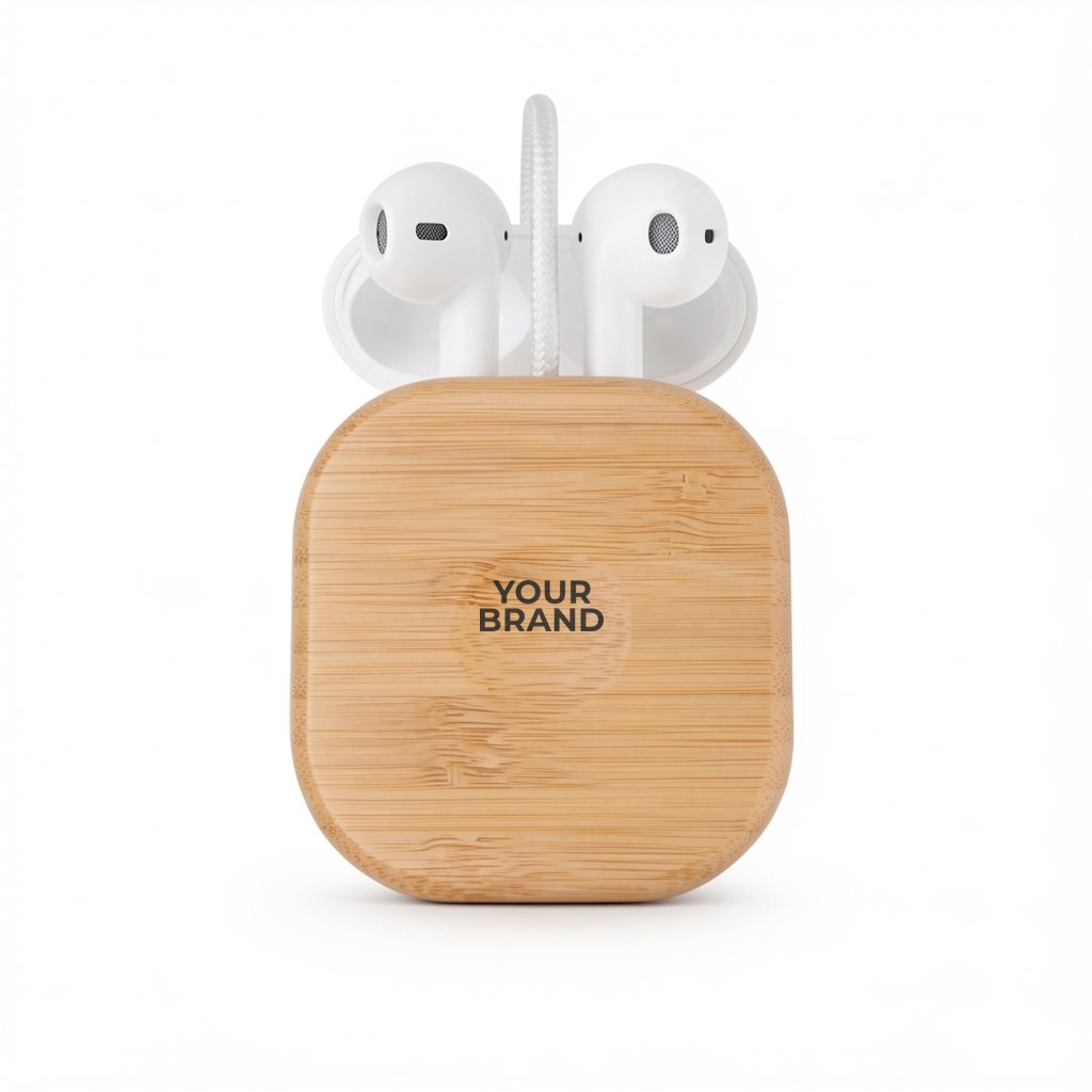 Bamboo Wireless Earbuds & Watch Charger