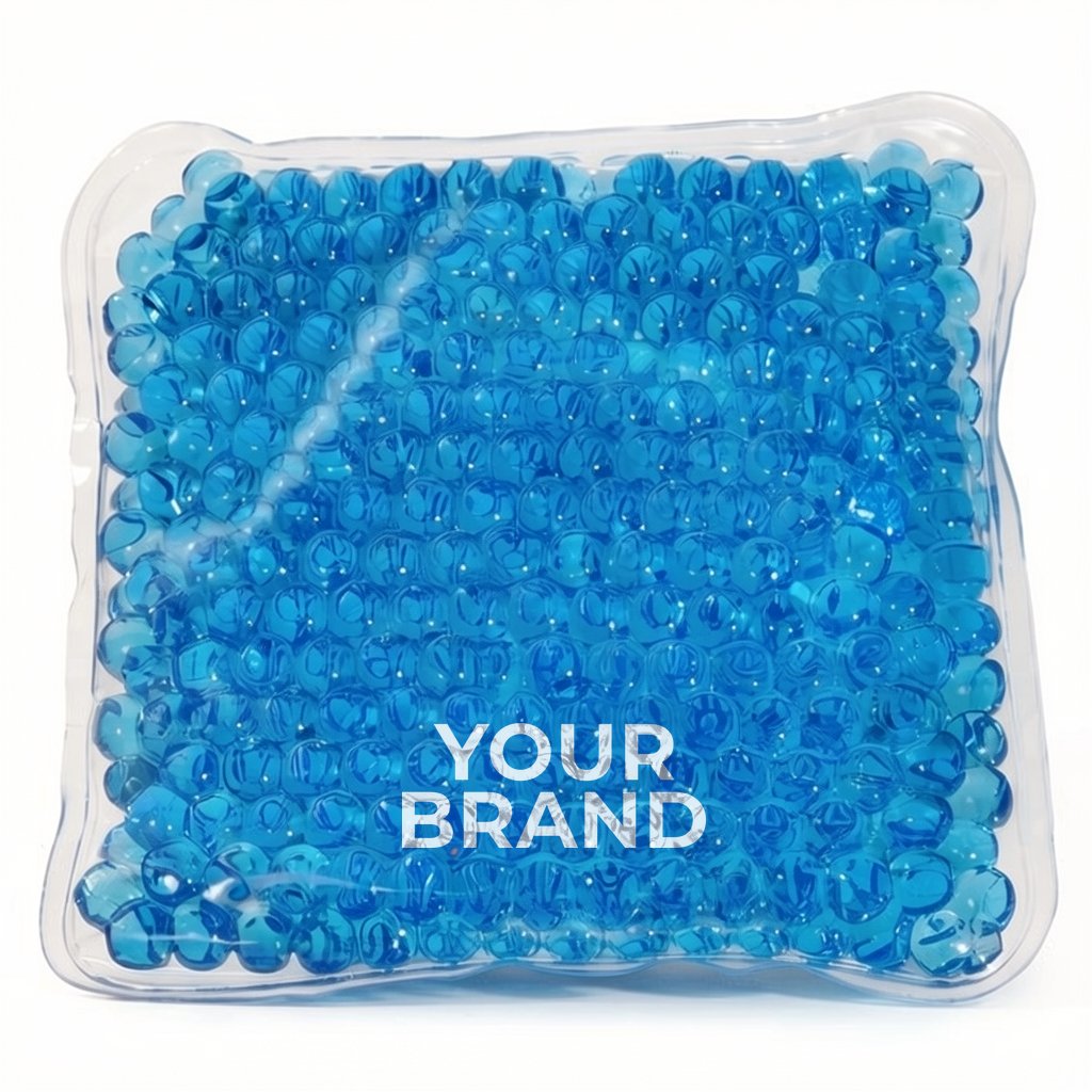 Full-Color Square Aqua Pearls™ Hot/Cold Pack