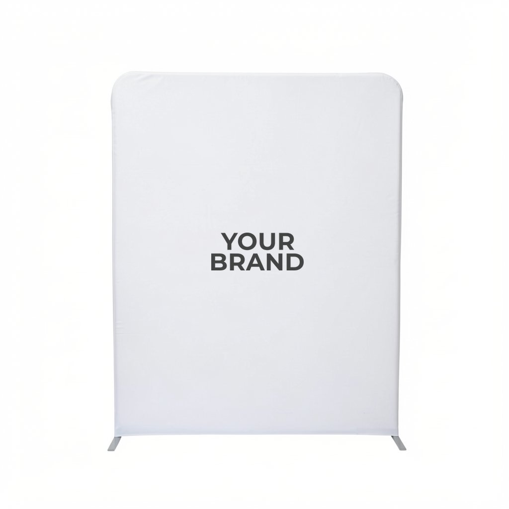 6'W x 90"H EuroFit™ Straight Wall Kit (Recycled Polyester Knit)