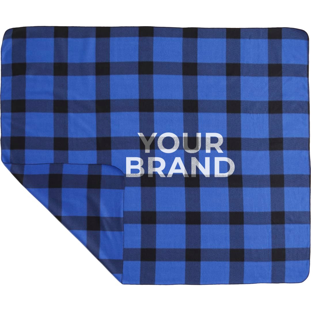Buffalo Plaid Fleece Blanket