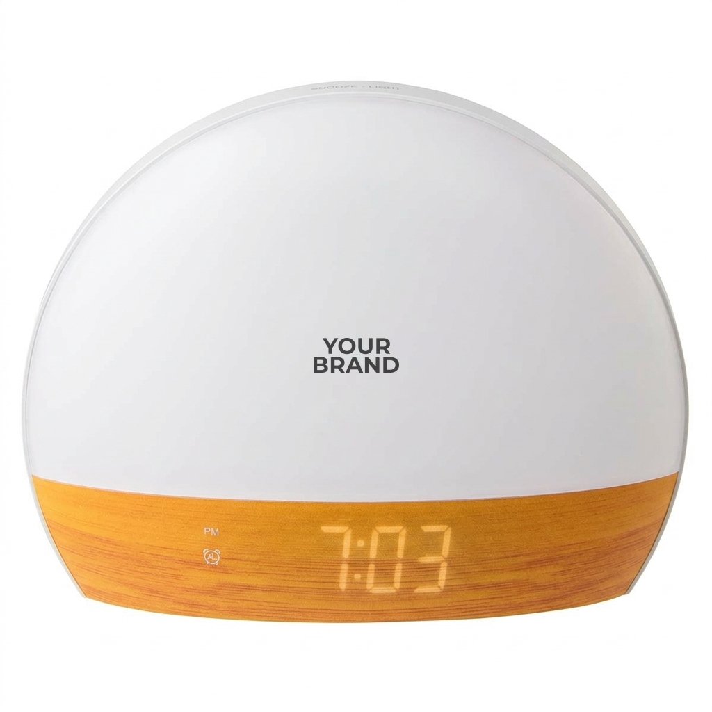Daybreak Digital Alarm Clock with Sunrise Simulation
