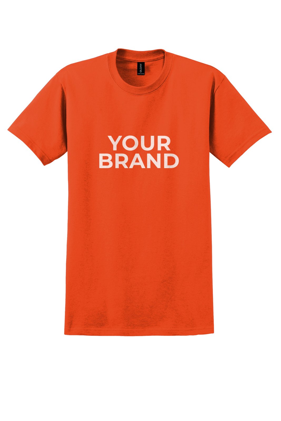 Gildan - Ultra Cotton 100% US Cotton T-Shirt. 2000 · Example of personalization. Yours carries your brand.