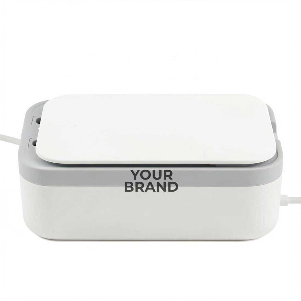 Ultrasonic Cleaner Wireless Charging UV Sanitizer