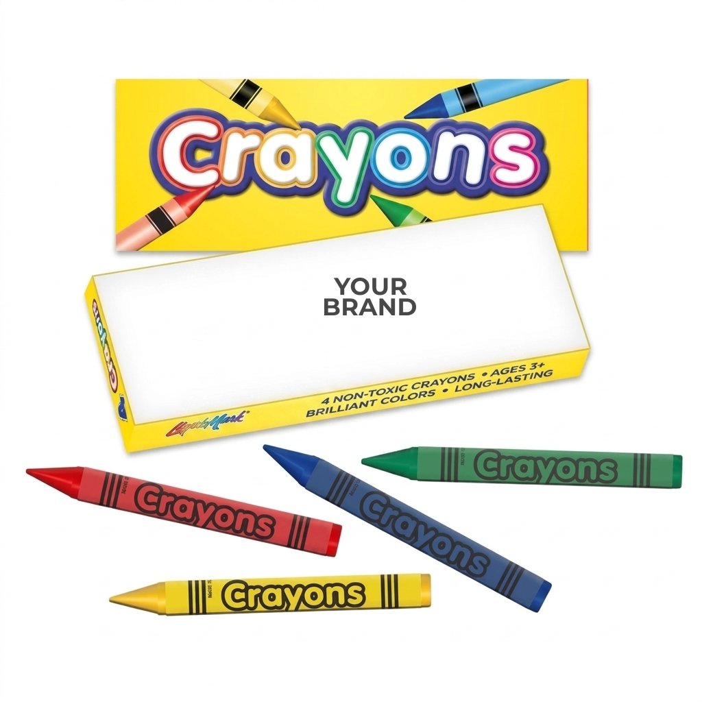 Four Pack Crayon Box