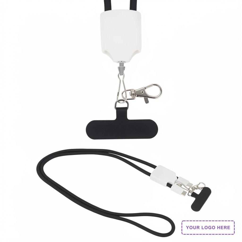 Flash 4-in-1 60W Charging Cable Phone Lanyard