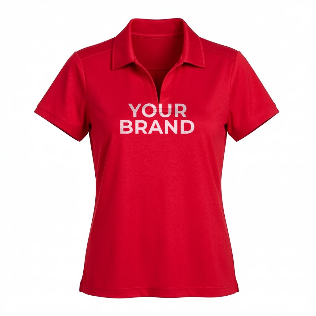 Women's CrownLux Performance® Plaited Polo - DG20W