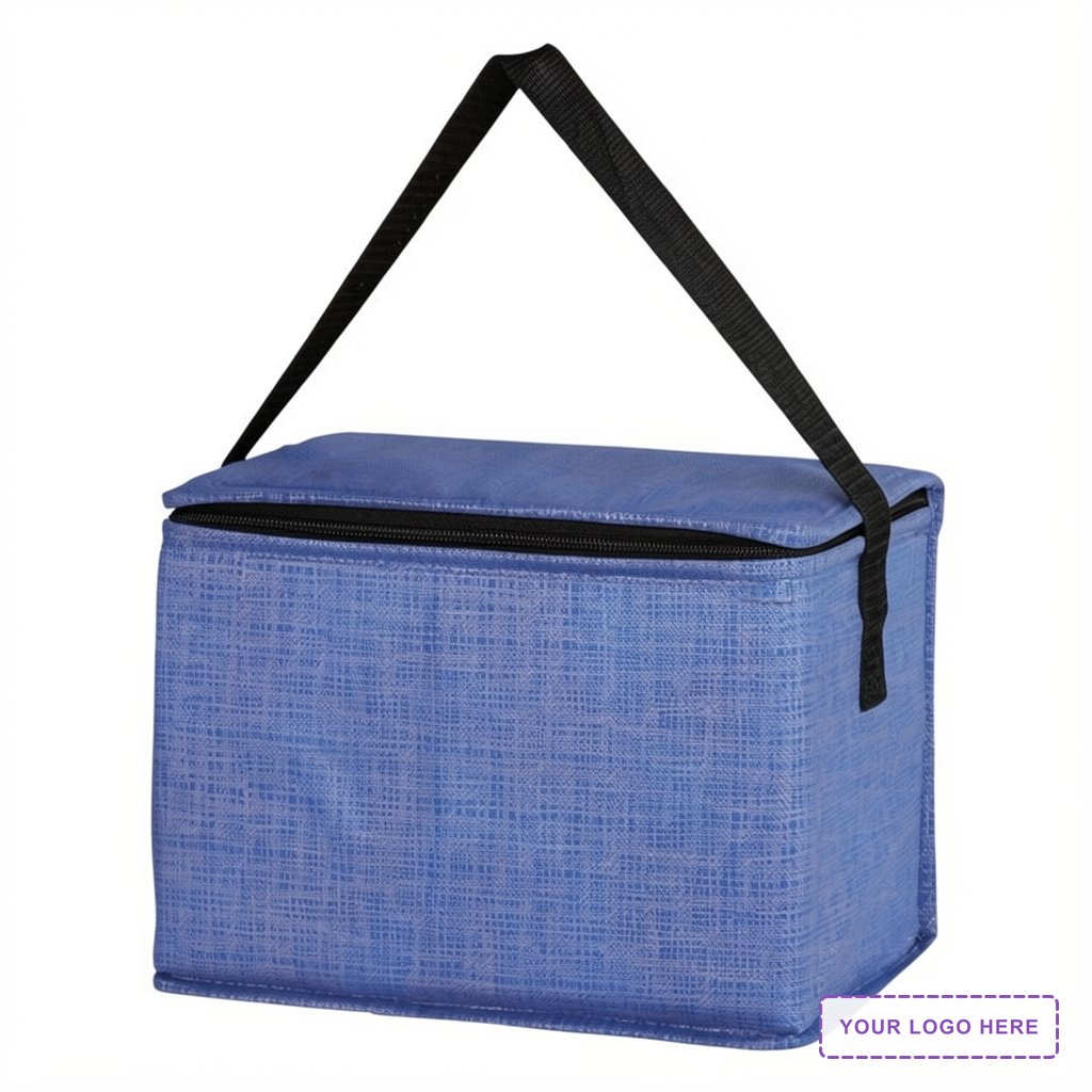 Crosshatch Non-Woven Lunch Bag