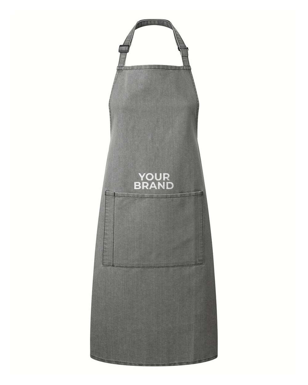 Recycled Pocket Bib Apron - RP154