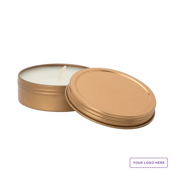 2 oz. Scented Candle in Screw-Top Metal Tin