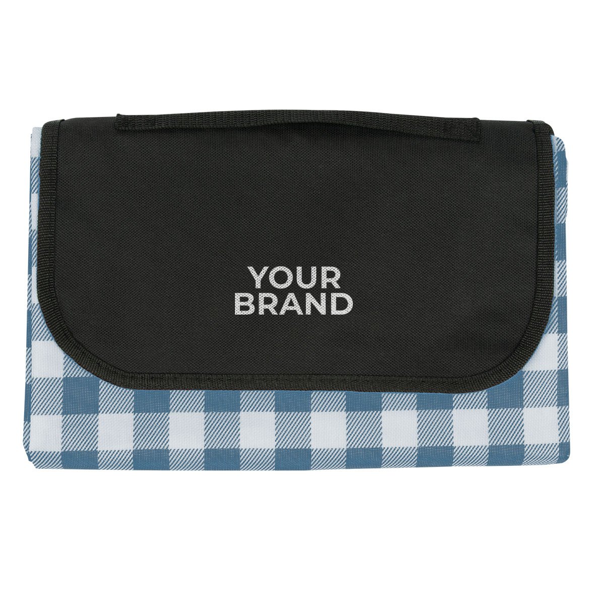 Gingham Roll-Up Picnic Blanket