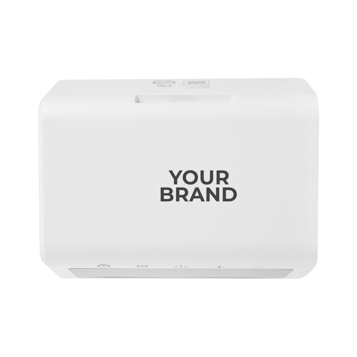 15W Light-Up Wireless Charger Alarm Clock