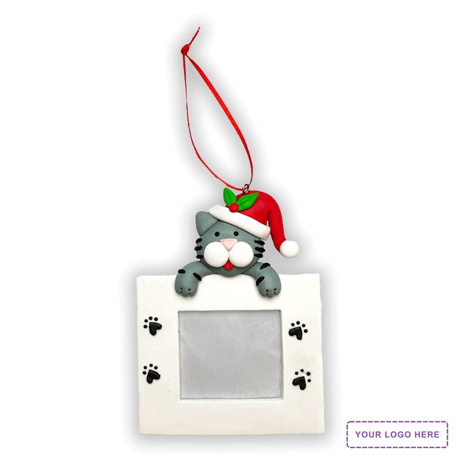 Cat Picture Frame Ornament