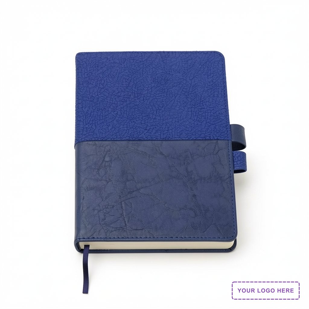 Quarry Textured Journal with Interlocking Pen Closure