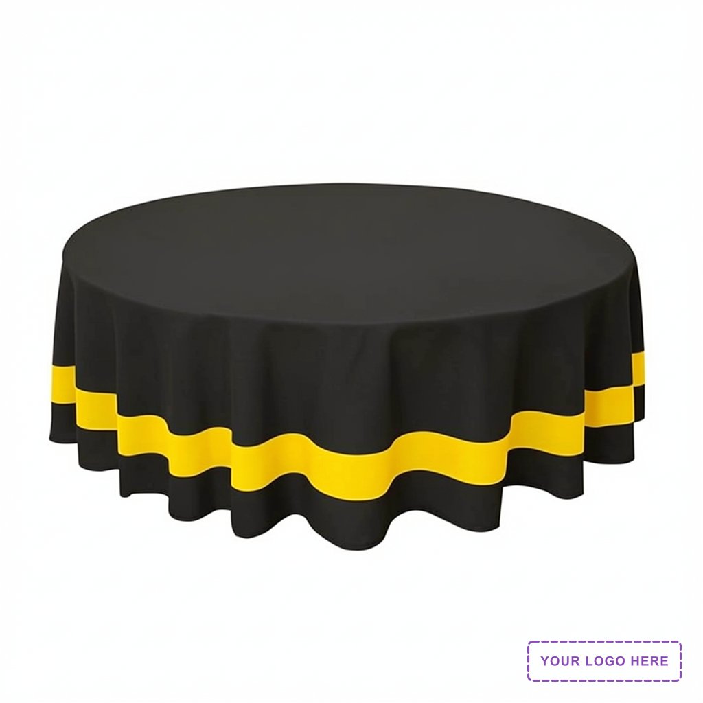 5' Round Table Throw with 19" Overhang