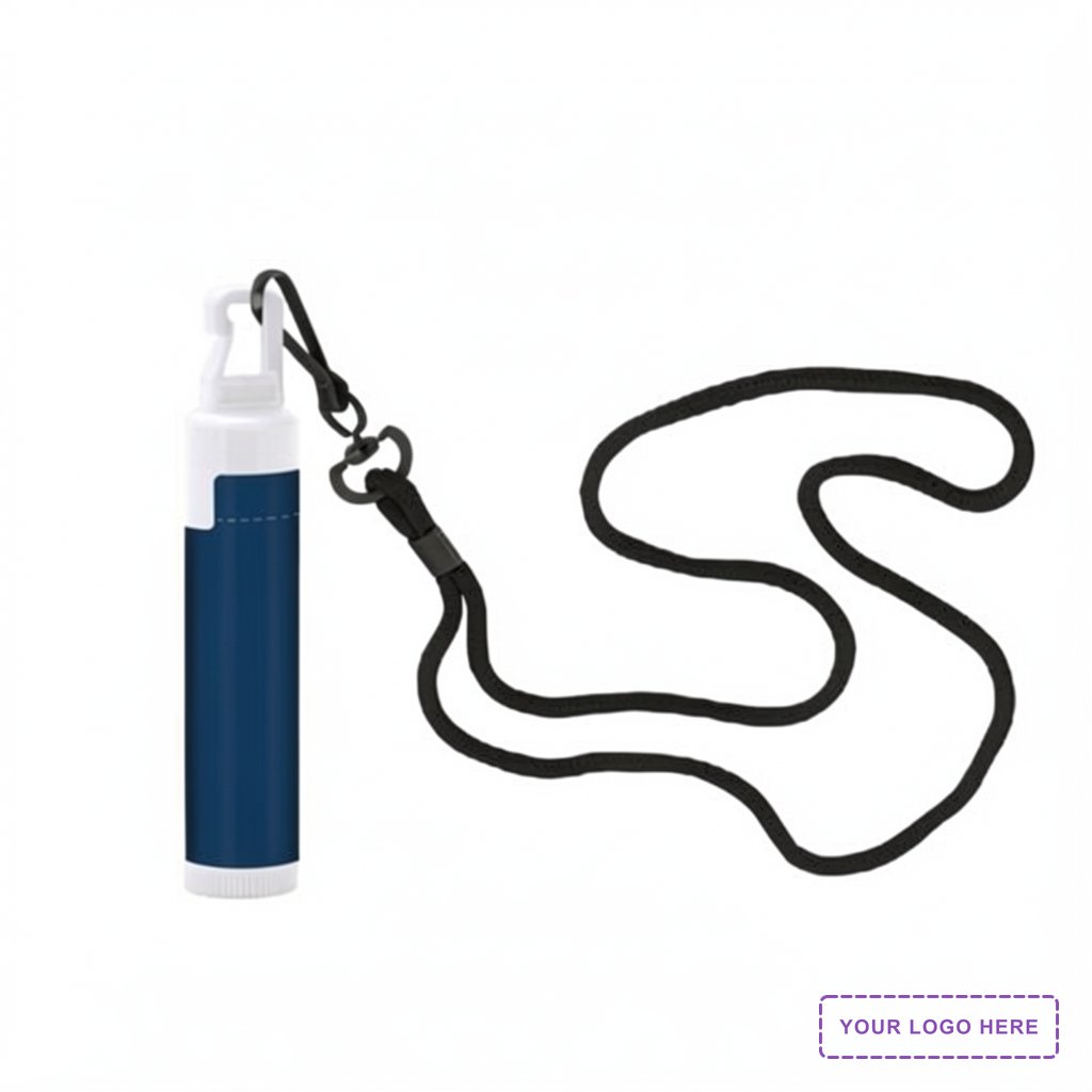 Economy Lip Balm with Cord Lanyard