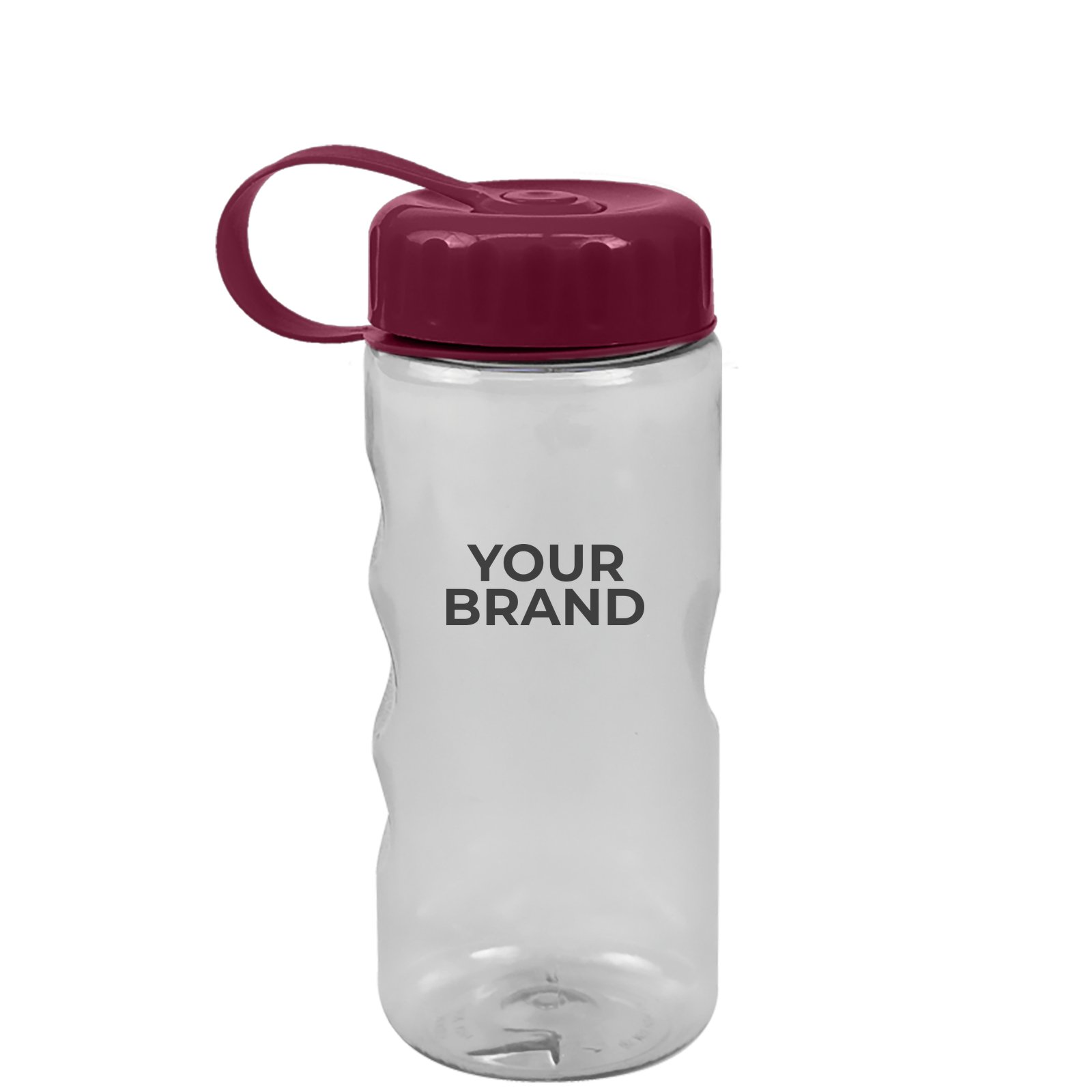 Garyline® Mini Mountain Tritan® Bottle with Tethered Lid - 22 oz.