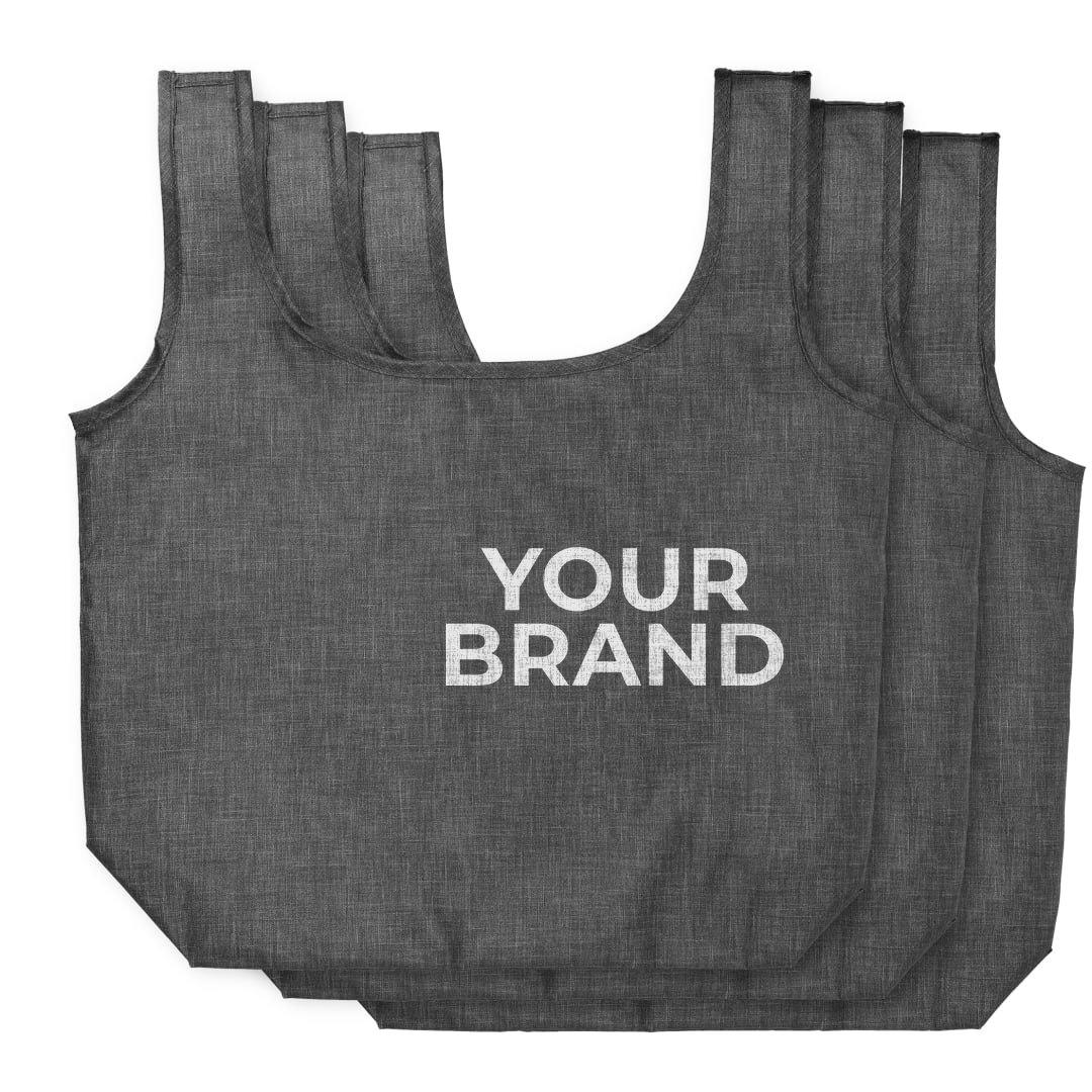 Ash Recycled 3-Pack Shopper Totes