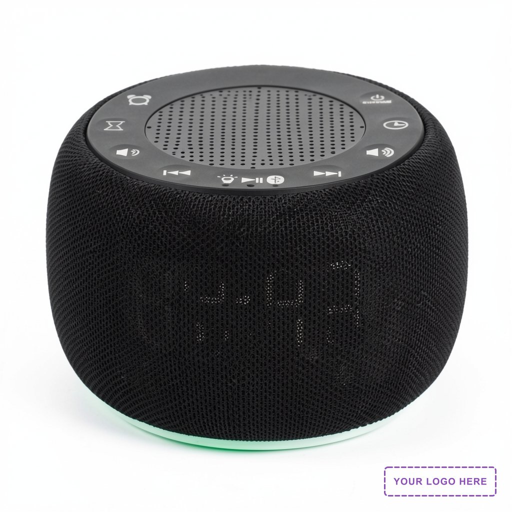 Meridian Digital Clock with Wireless Speaker & White Noise Sounds