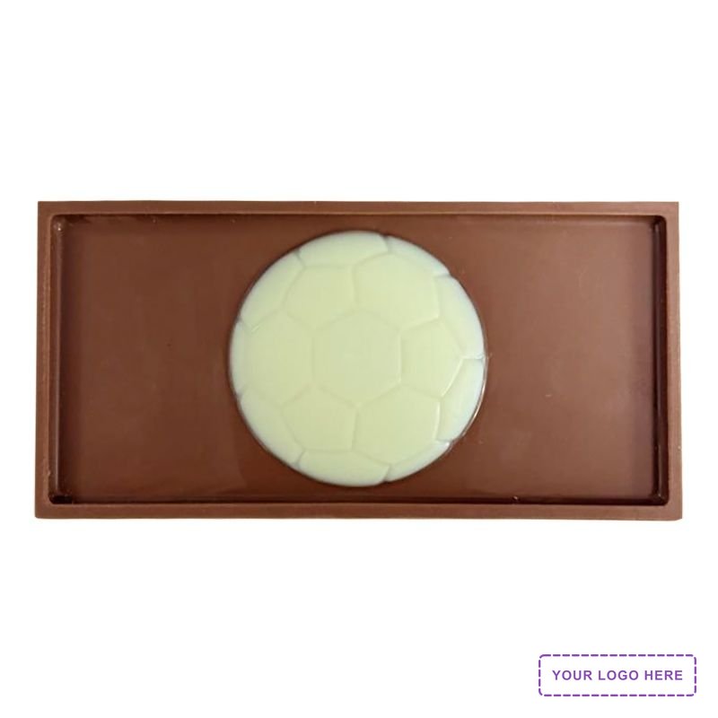 Soccer Two Tone Chocolate Bar