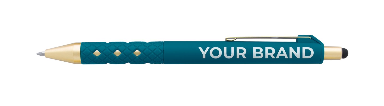 Good Value™ Cali Gold Retractable Stylus RABS Pen