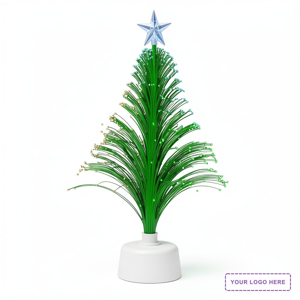 11.5" Light Up Green Christmas Tree