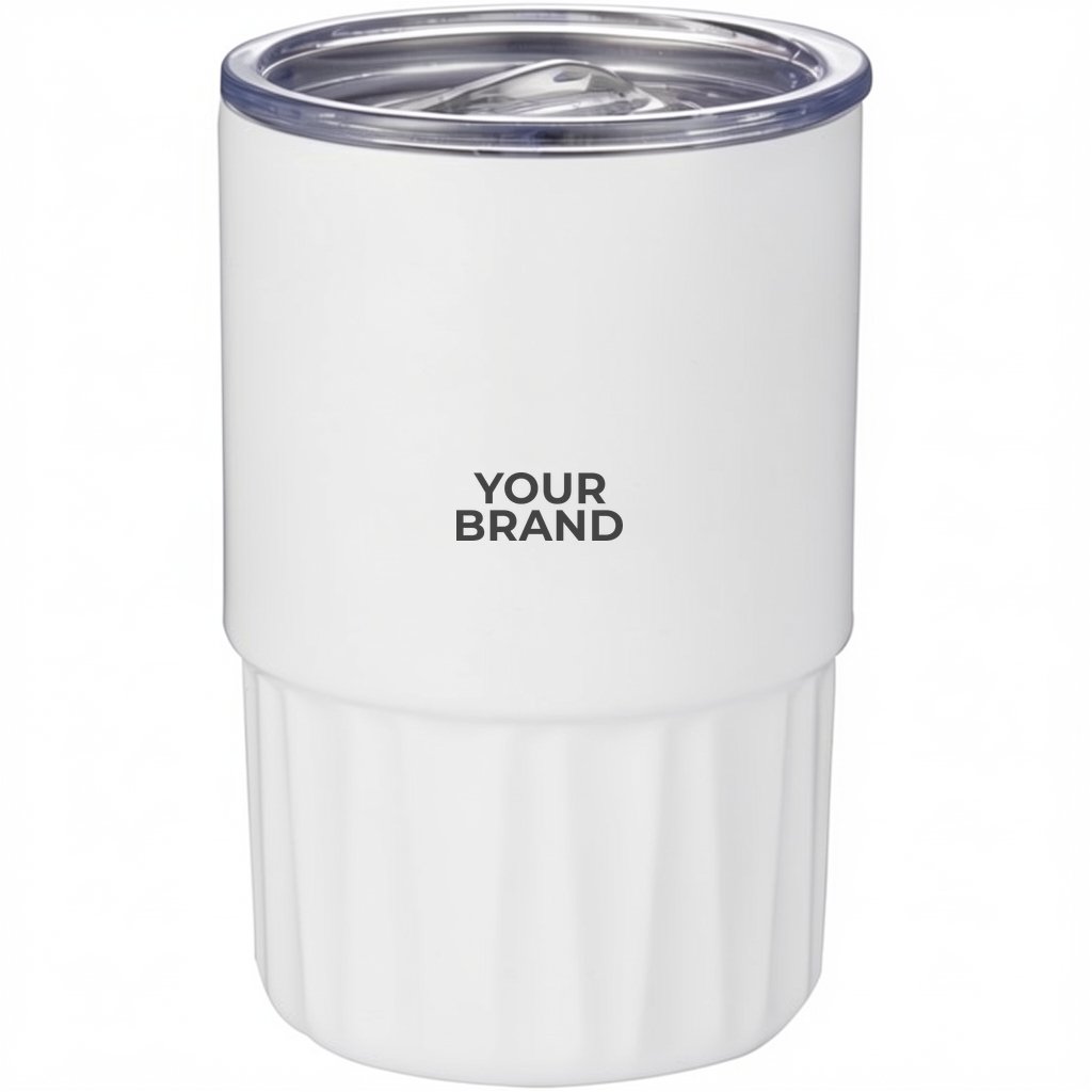 Elite Geometry Recycled Stainless Tumbler 16oz