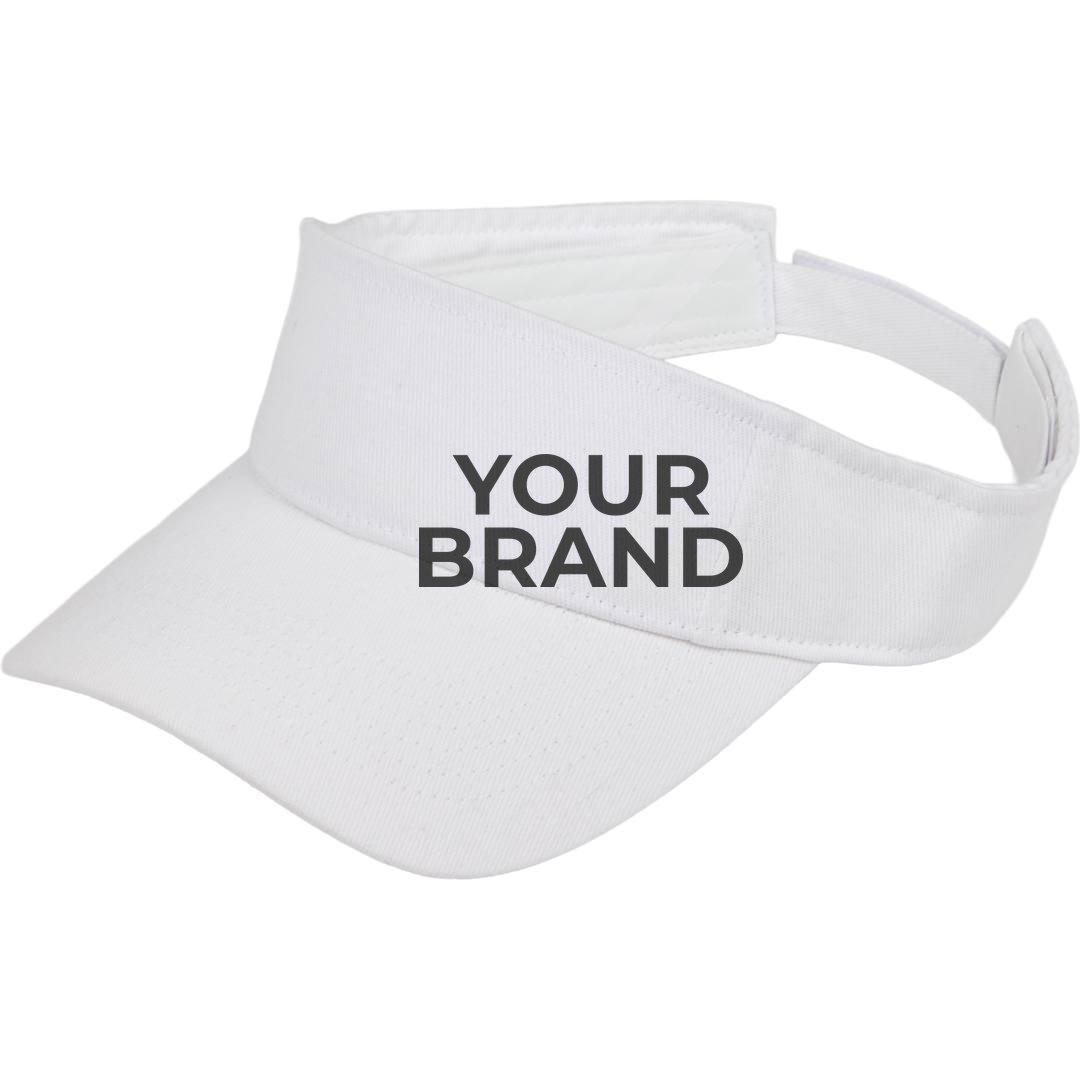 Recycled Cotton Twill Visor - Unisex