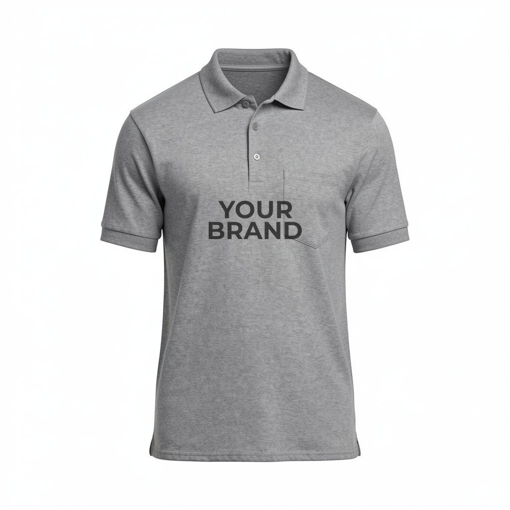 Port & Co Core Blend Jersey Knit Pocket Polo. KP55P