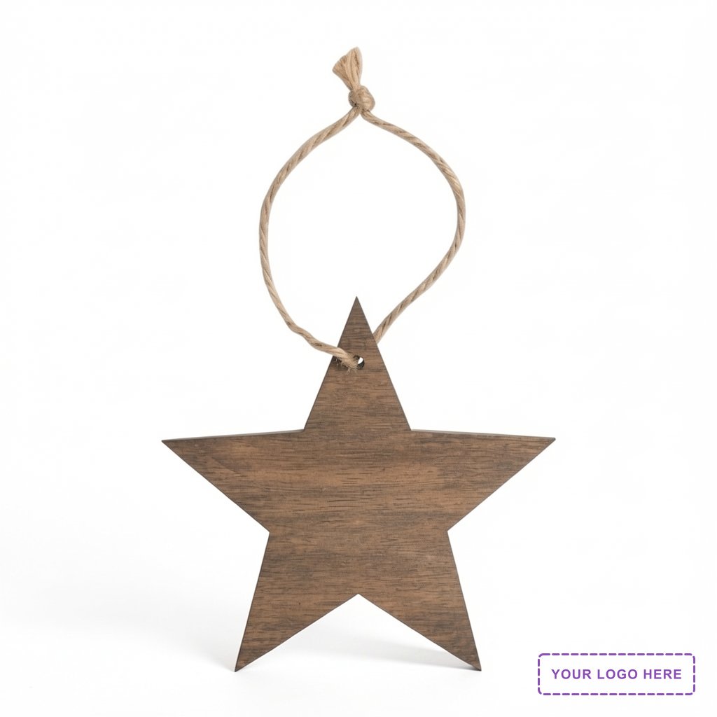 Star Wooden Ornaments