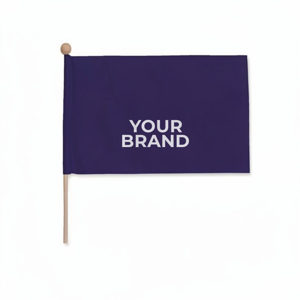 6" x 9" Stick Flag Kits with Ball Tip (Set of Six)