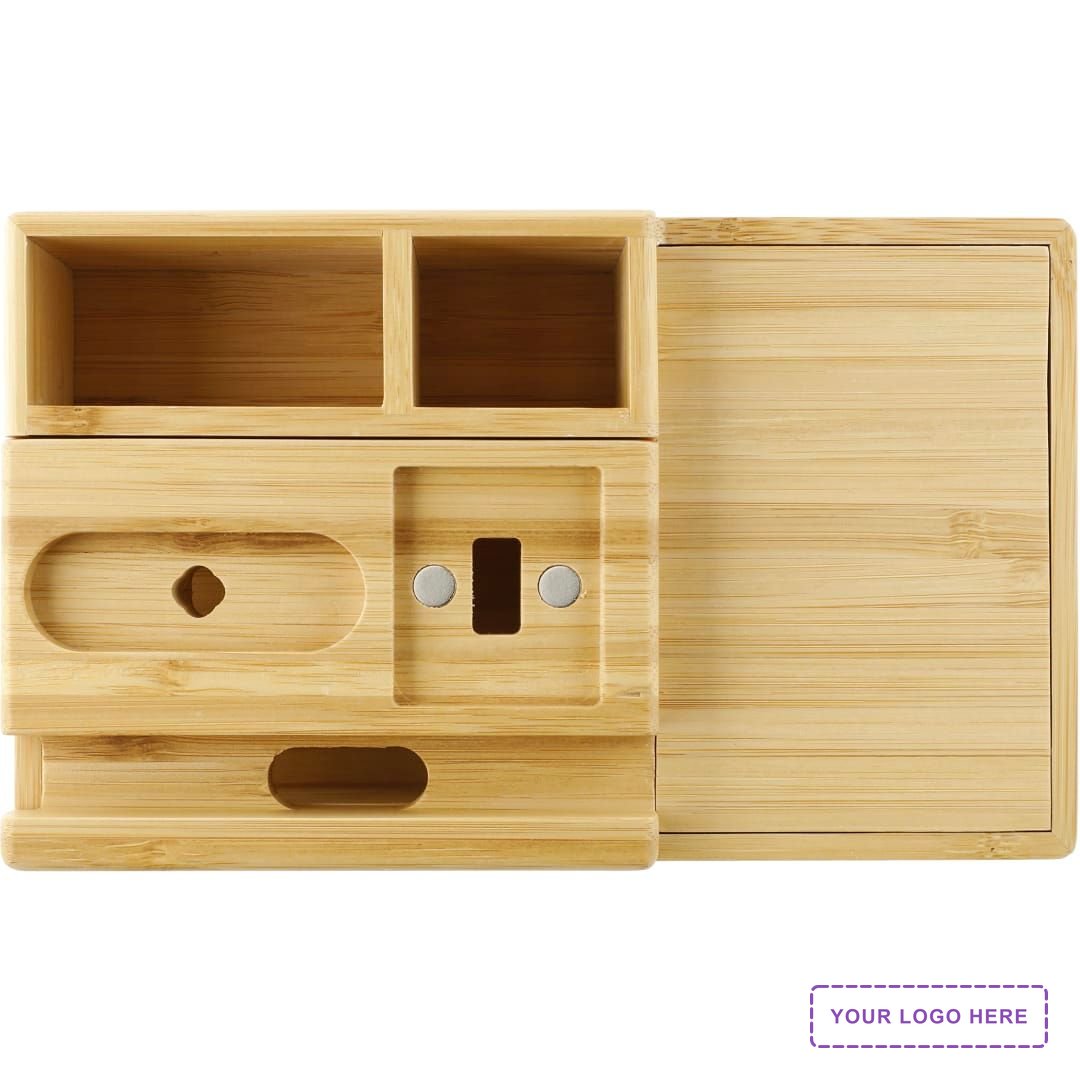 Bamboo Fast Wirelsss Charging Dock Station