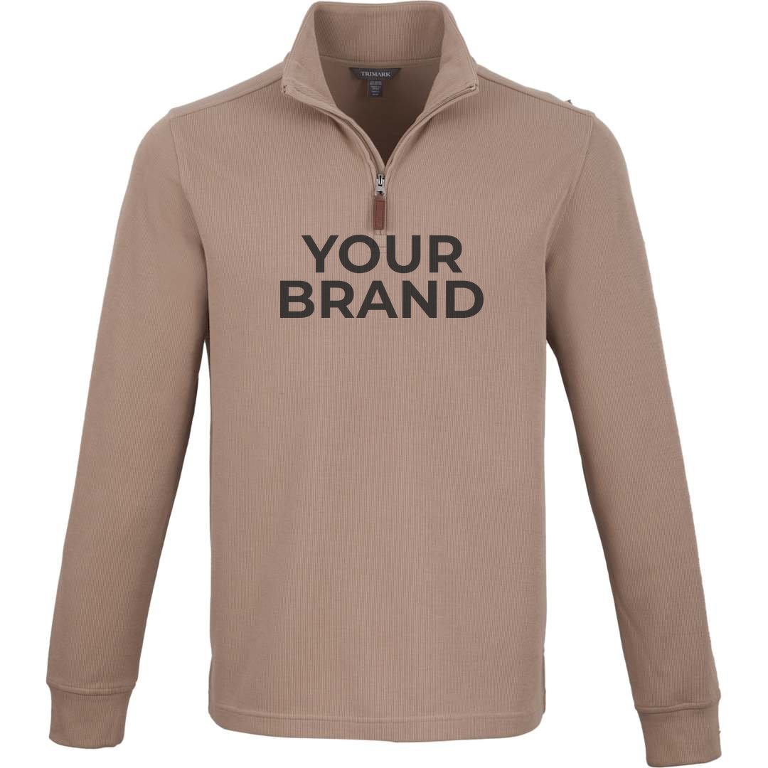 HUDSON Eco Knit Quarter Zip-Men's