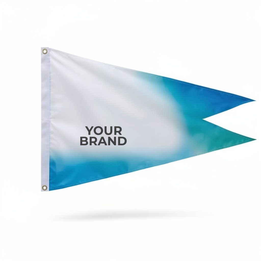 2' x 3' Nylon Burgee Flag Double-Sided