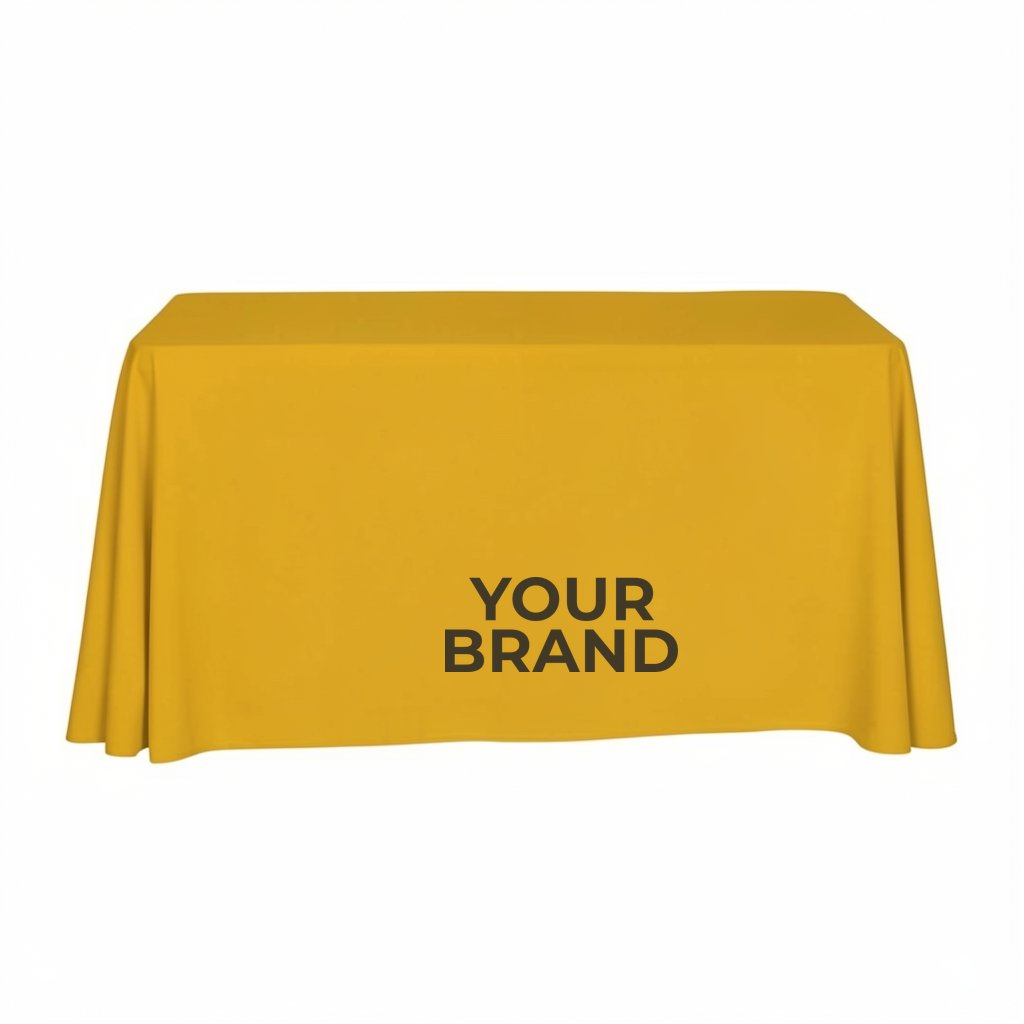 4' Economy Table Throw (Full-Color Front Only)