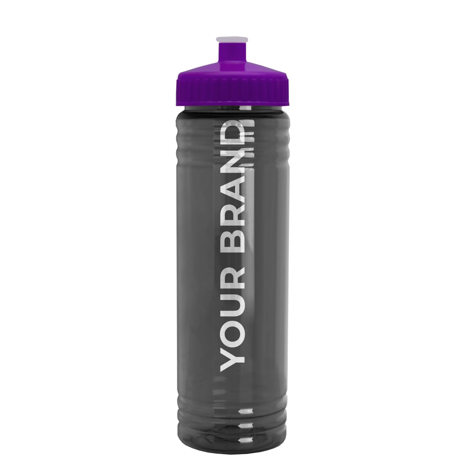 Garyline® Slim Fit RPET Bottle with Push-Pull Lid - 24 oz.