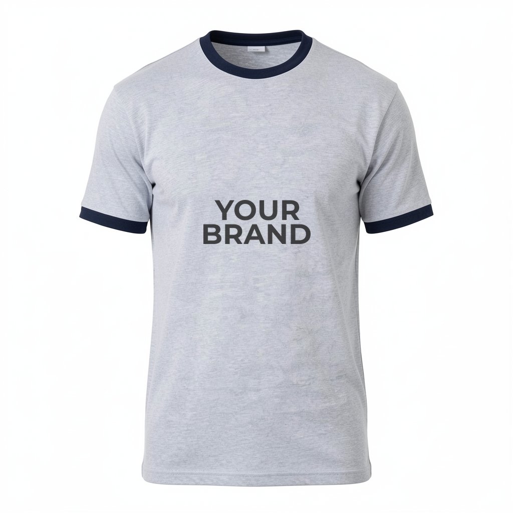 BAYSIDE® Men's USA-Made Ringer T-Shirt