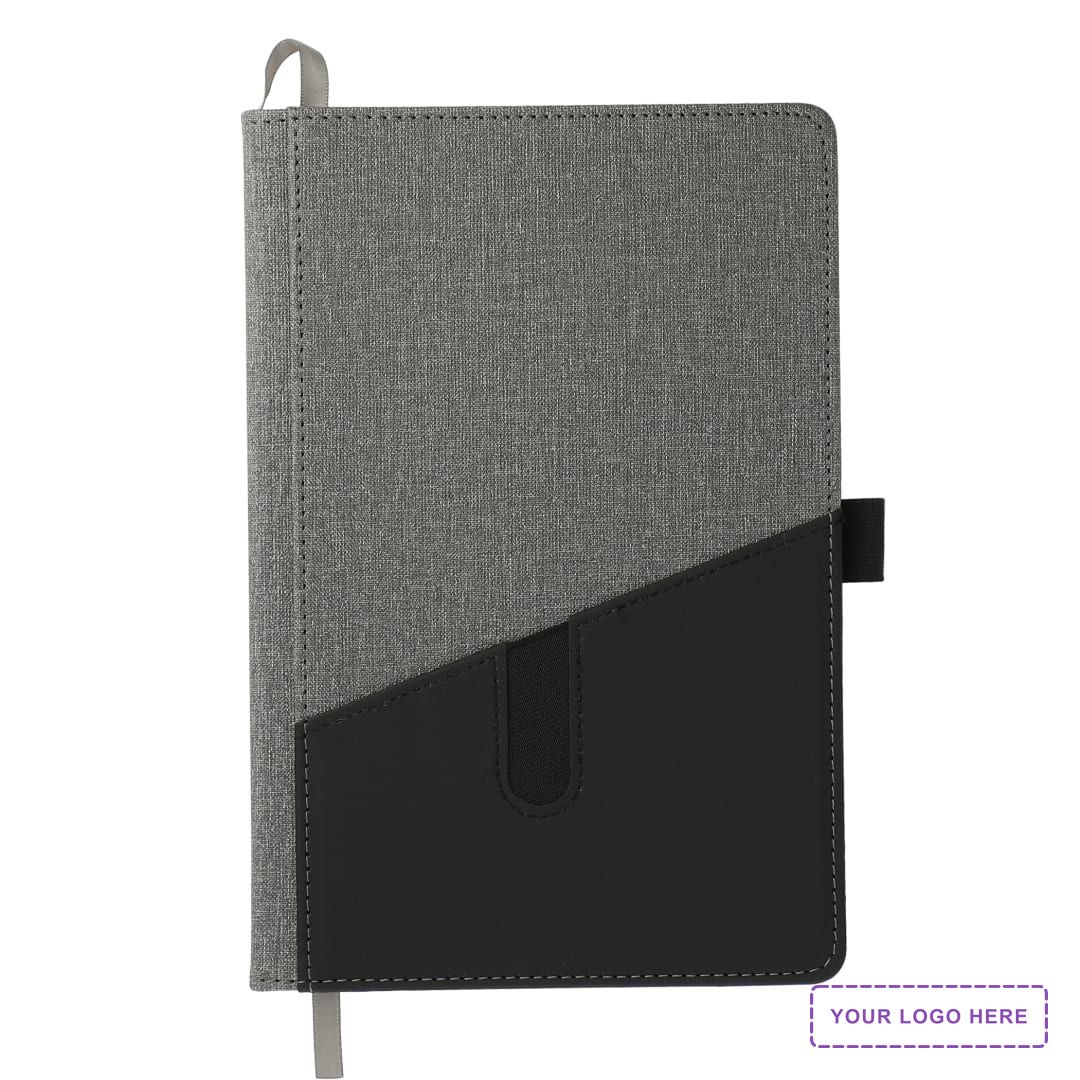 FSC® Mix 5.5" x 8.5" Siena Heathered Bound Journal