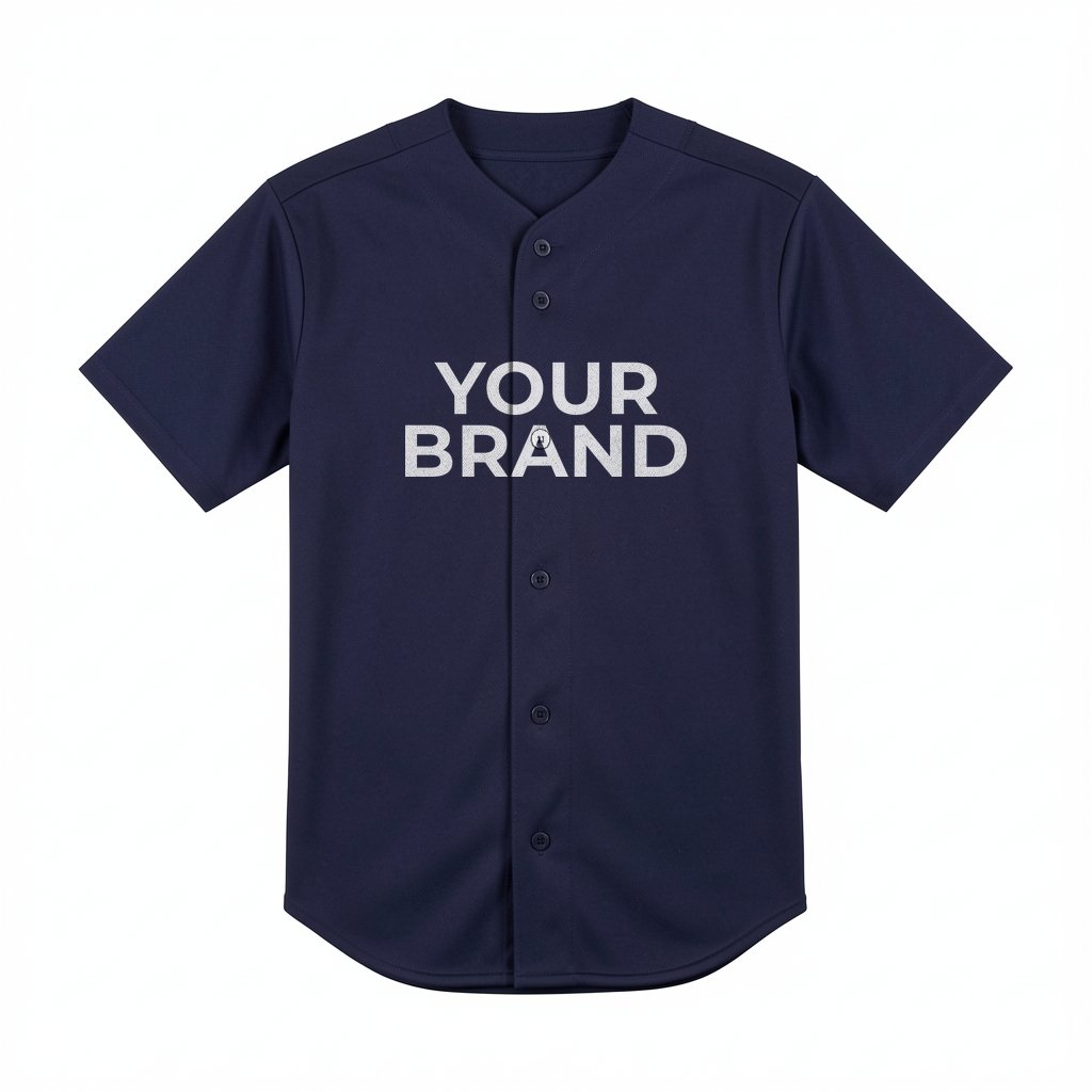 Youth Full Button Lightweight Baseball Jersey - 52MBFJY