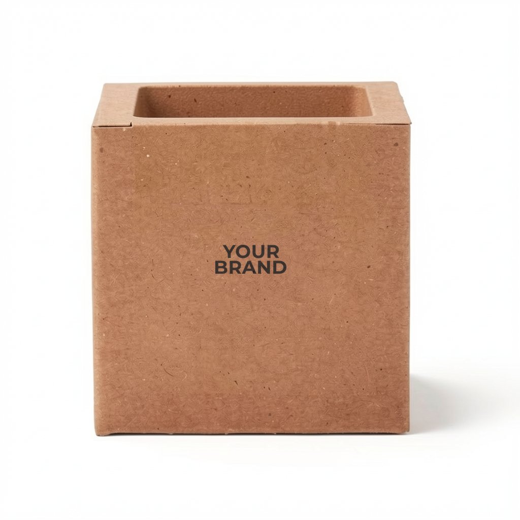 Orange Garden of Hope Planter in Kraft Gift Box