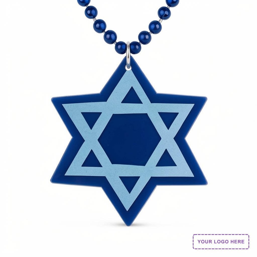 Star of David Medallion Beads