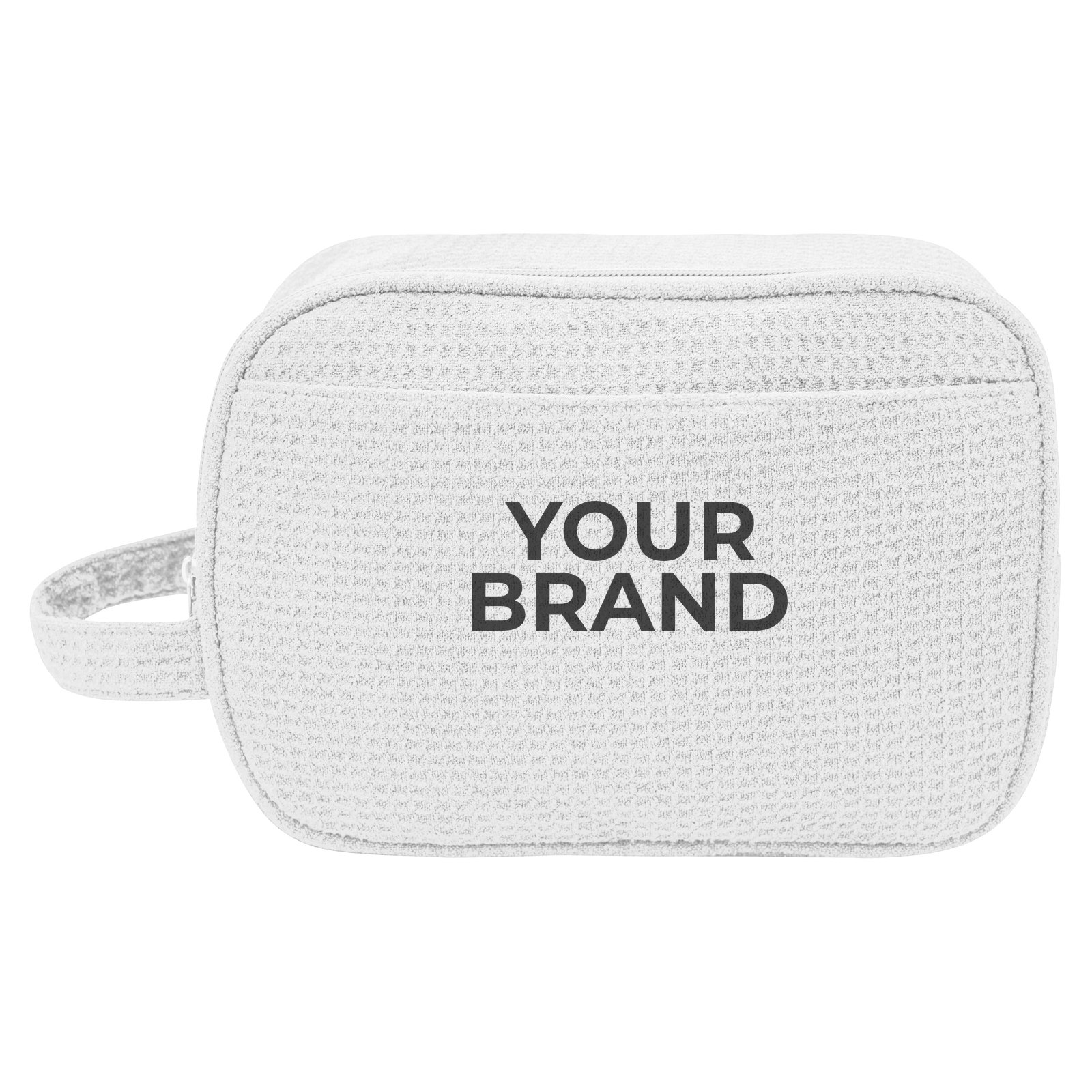 Finley rPET Waffle Knit Toiletry Bag