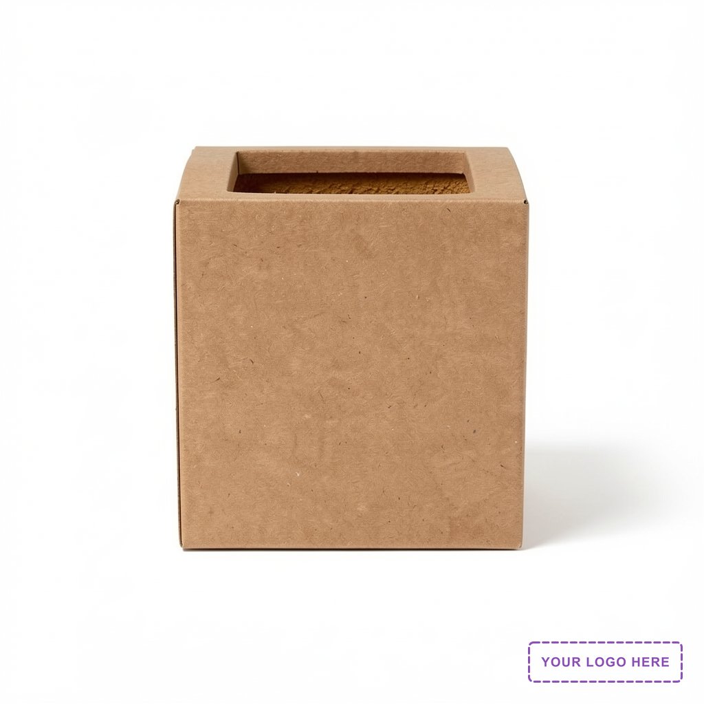 Basil Growables Planter in Kraft Gift Box w/Seeds