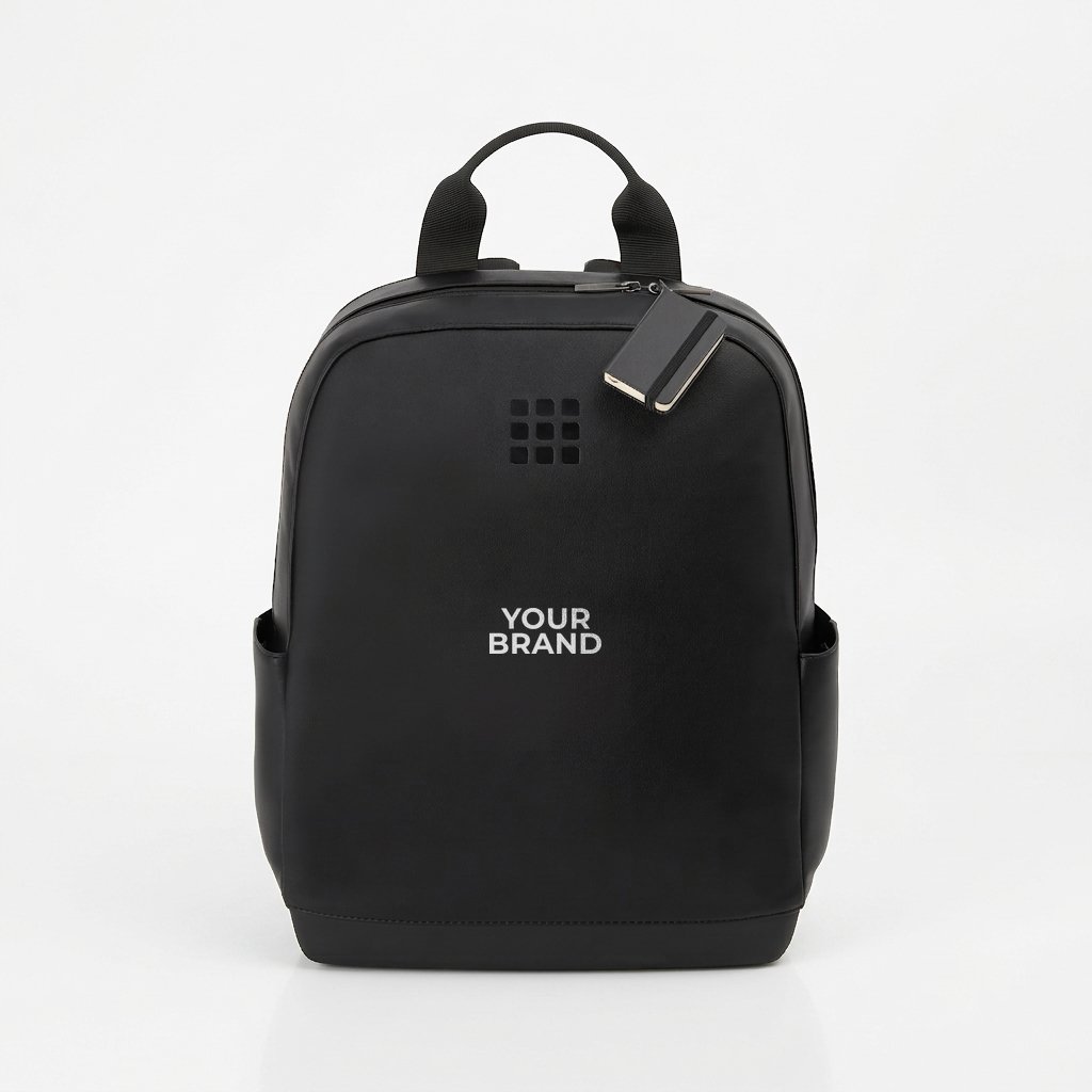 Moleskine® Classic Backpack and Mini Notebook Charm Set