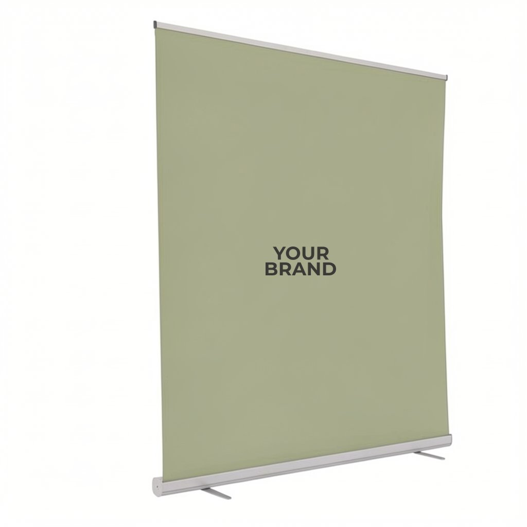 6' Jumbo Wide Retractor 13 oz. Smooth Scrim Vinyl Kit