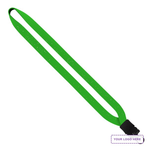 3/4" Neoprene Lanyard with Plastic Snap Buckle Release
