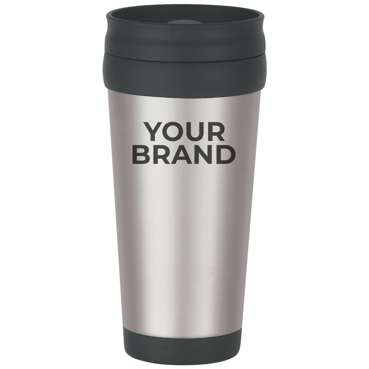 16 Oz. Stainless Steel Slide Action Travel Tumbler