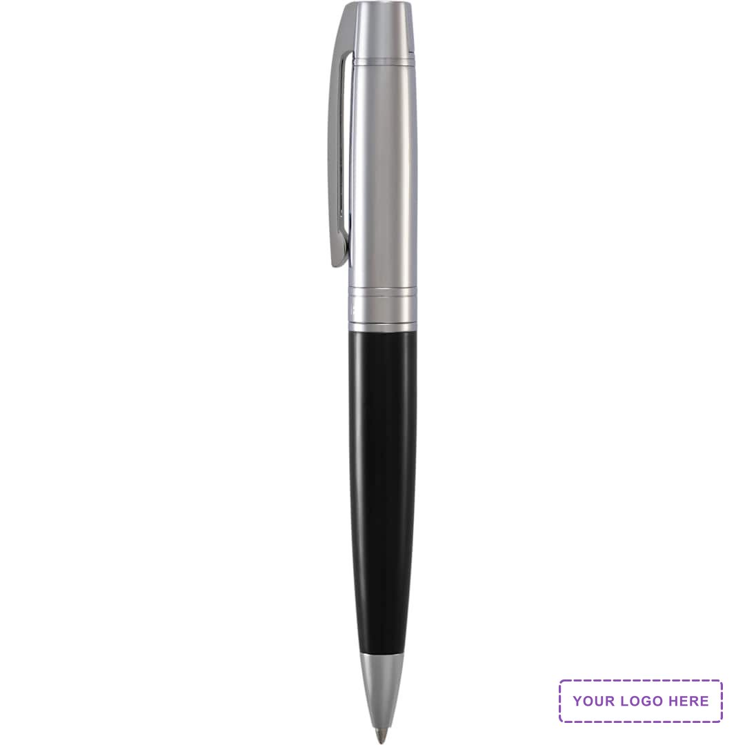 Sheaffer® 300 Glossy Chrome Black Ballpoint