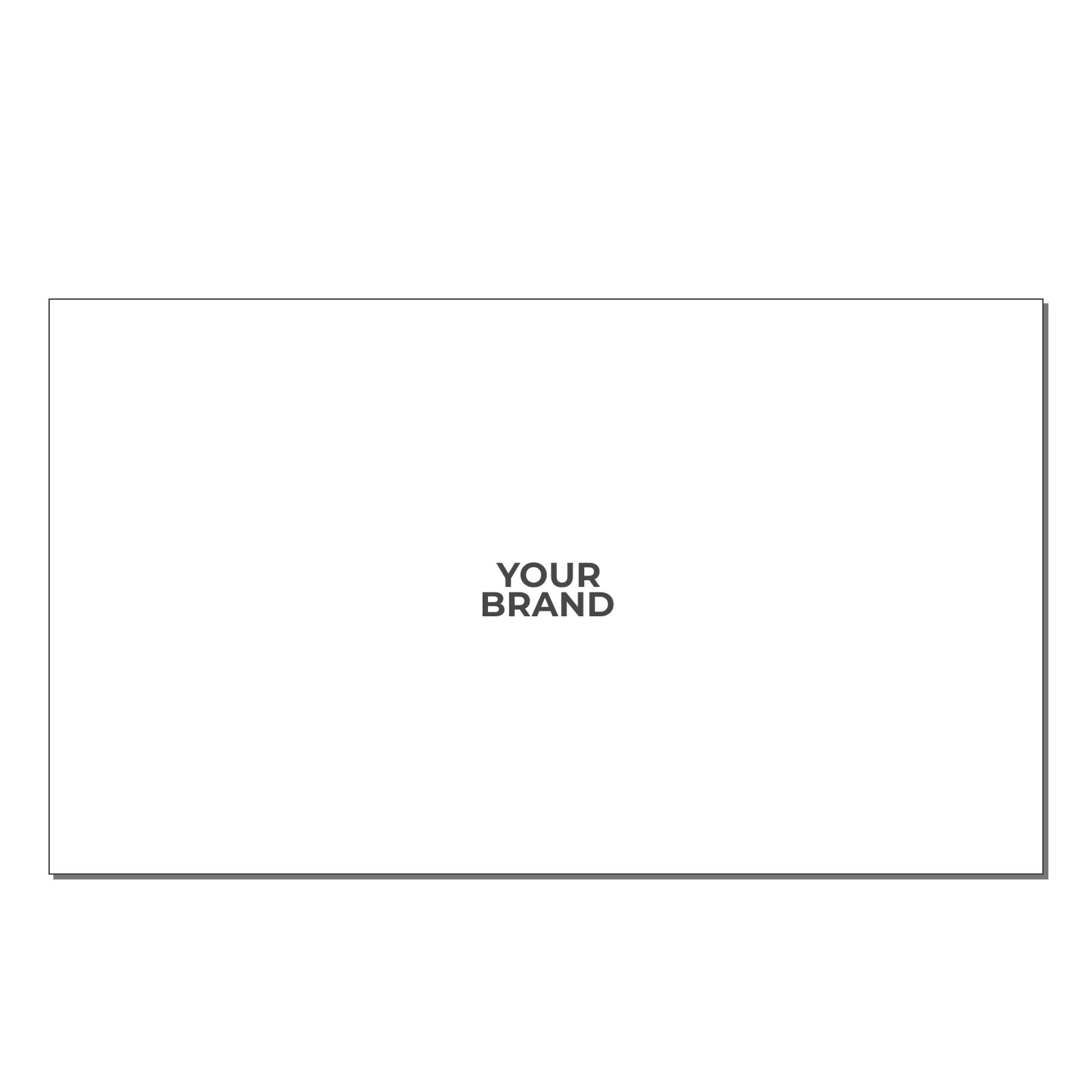 4" x 7" Large Magnetic Calendar 20 Mil