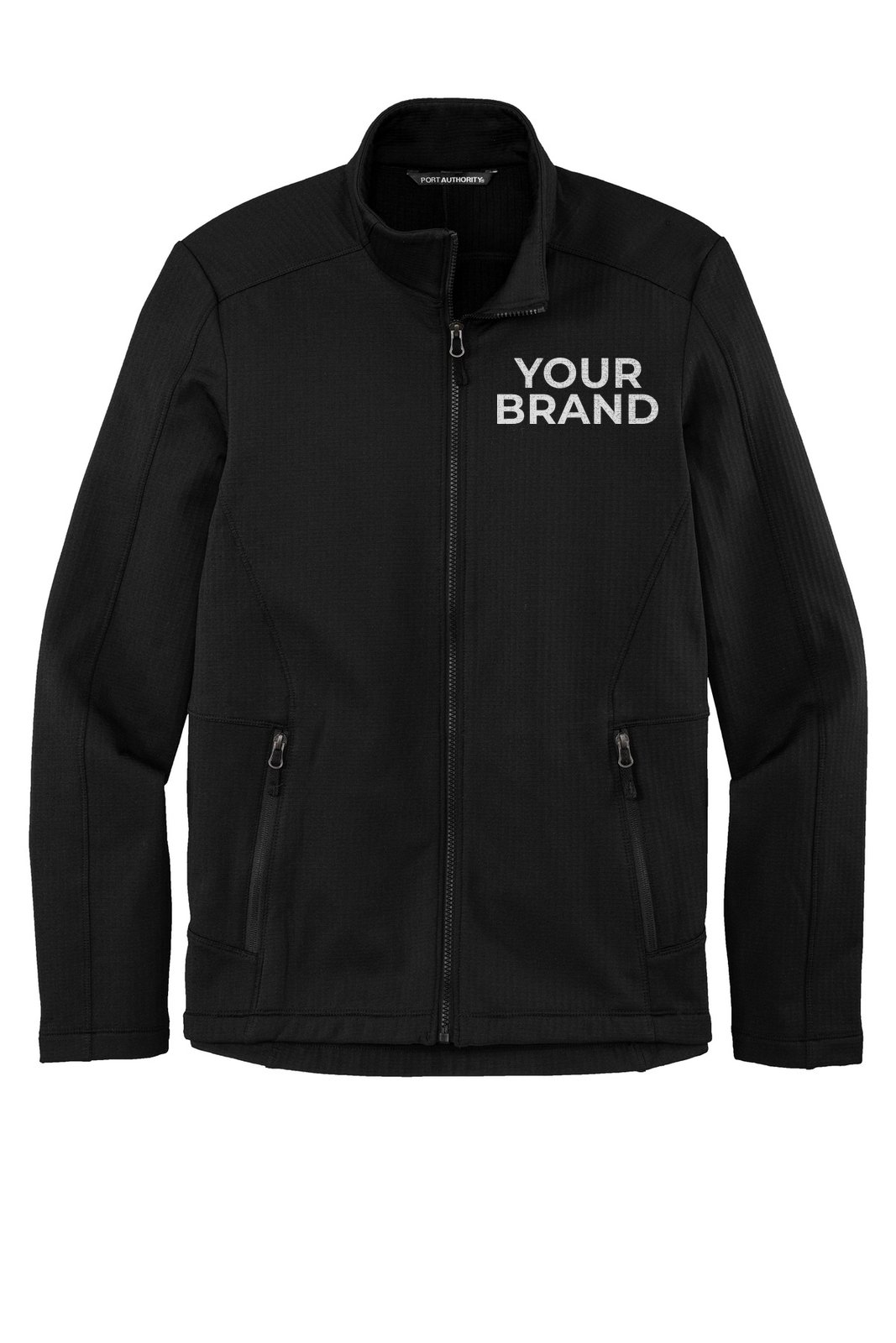 Port Authority Grid Fleece Jacket. F239