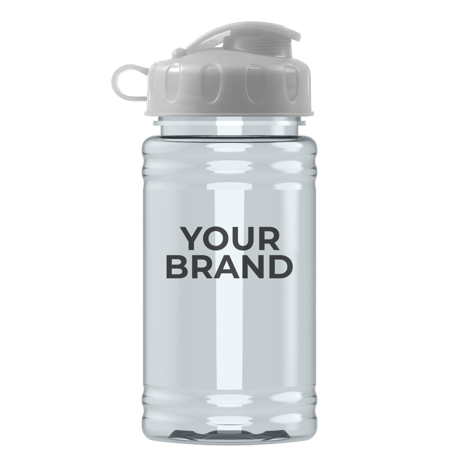 Garyline® Mini RPET Bottle with Flip Lid - 16 oz.
